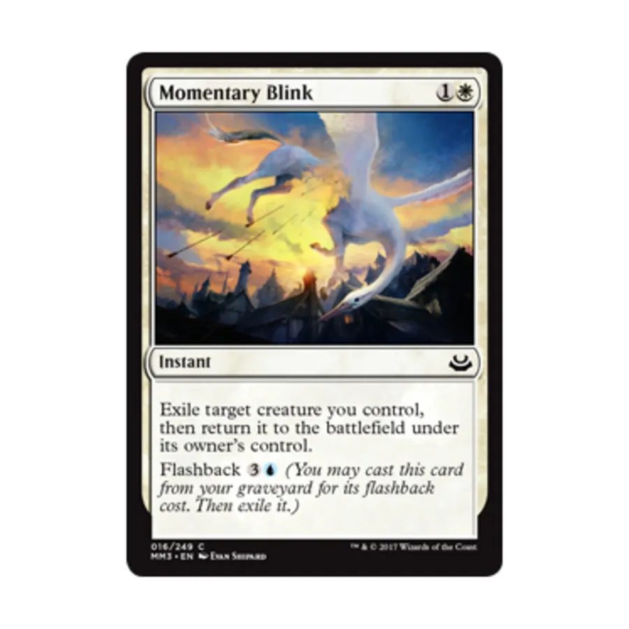 CCG Мгновенное моргание (С), MTG - Modern Masters 2017
CCG Мгновенное моргание (С), MTG - Modern Masters 2017