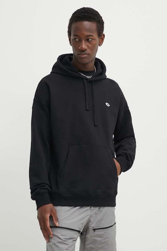 Хлопковая толстовка S-rob-hood-doval-pj Diesel, черный
Хлопковая толстовка S-rob-hood-doval-pj Diesel, черный