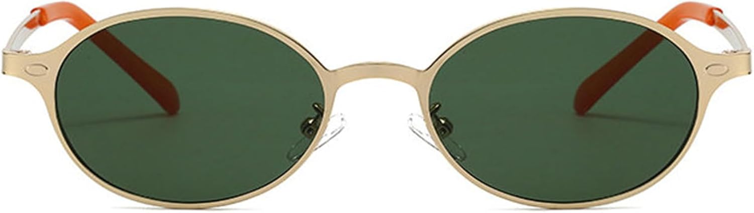 Солнцезащитные очки Helena Retro Oval для женщин и мужчин, роскошная металлическая оправа, дизайнерские классические солнцезащитные очки с защитой от УФ-излучения UV400, C3
Солнцезащитные очки Helena Retro Oval для женщин и мужчин, роскошная металлическая оправа, дизайнерские классические солнцезащитные очки с защитой от УФ-излучения UV400, C3