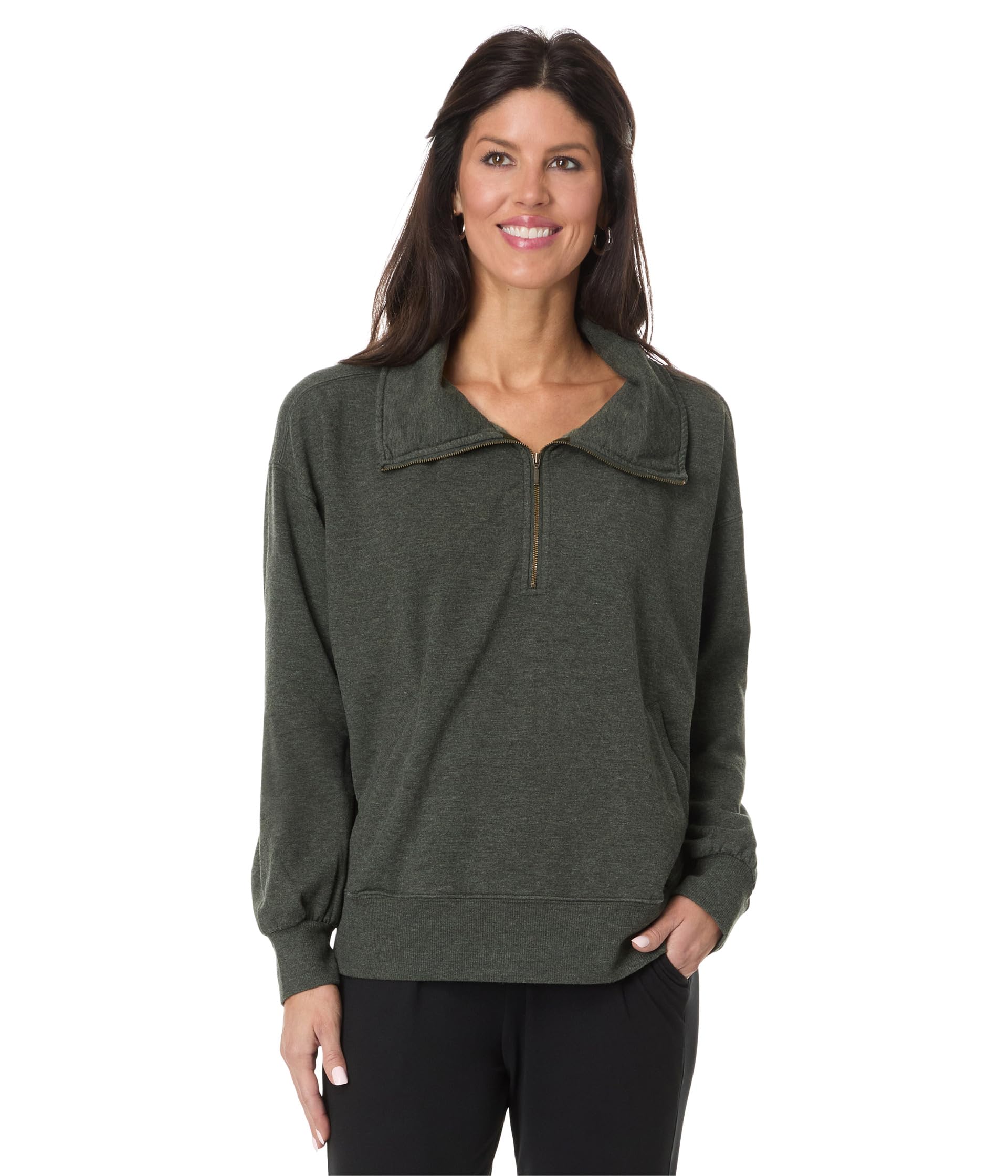 Толстовка Mod-o-doc Long Sleeve Zip Collar Sweatshirt, Heather Everglade
Толстовка Mod-o-doc Long Sleeve Zip Collar Sweatshirt, Heather Everglade