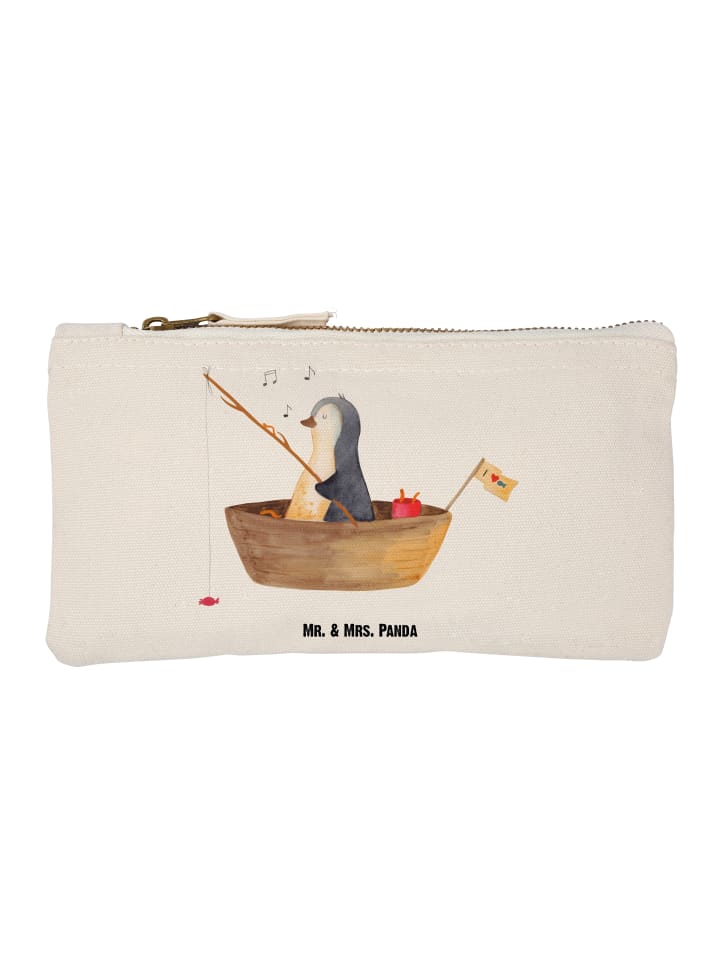 Mr. & Mrs. Panda Пенал с изображением пингвина в рыбацкой лодке, белый, без надписи
Mr. & Mrs. Panda Пенал с изображением пингвина в рыбацкой лодке, белый, без надписи