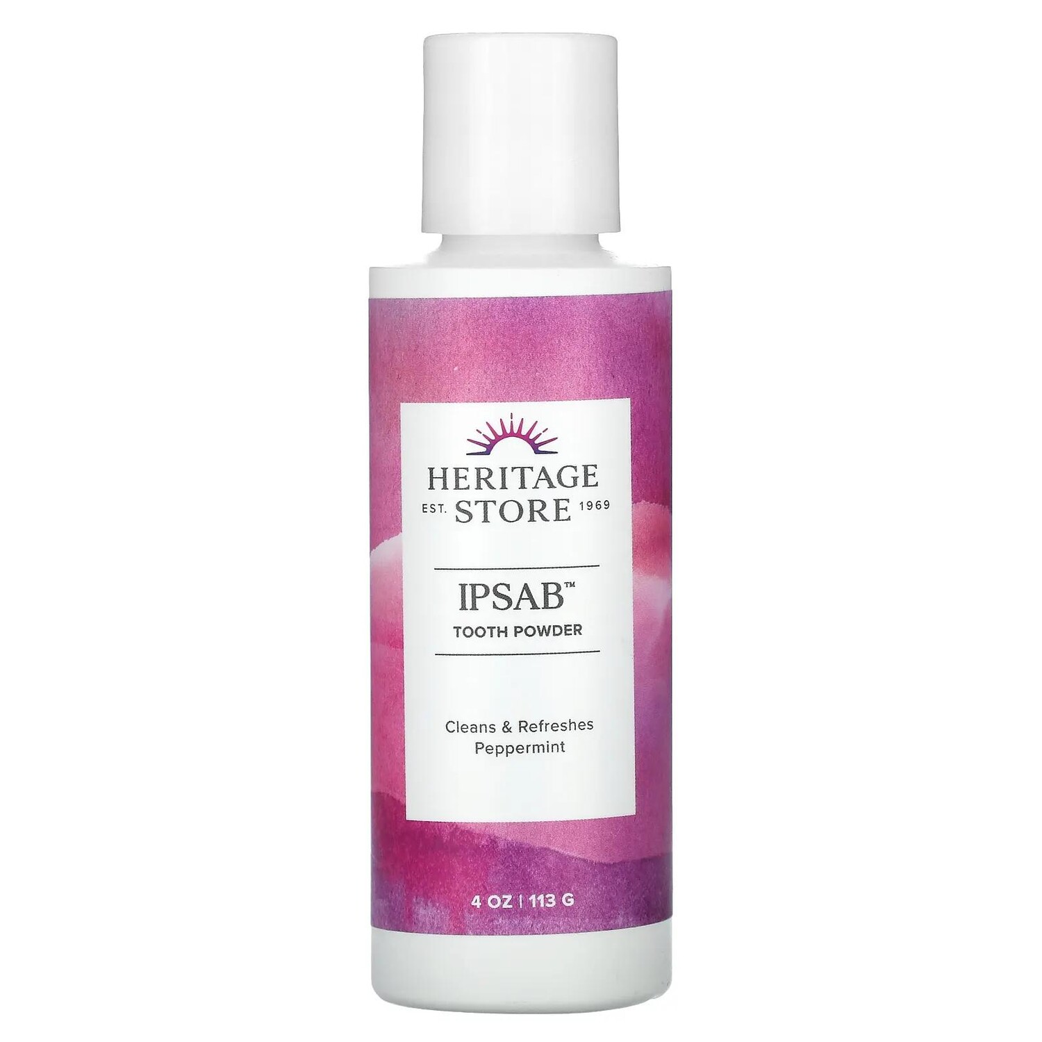 Heritage Store Зубной порошок IPSAB натуральная мята перечная 4 унций (113 г)
Heritage Store Зубной порошок IPSAB натуральная мята перечная 4 унций (113 г)