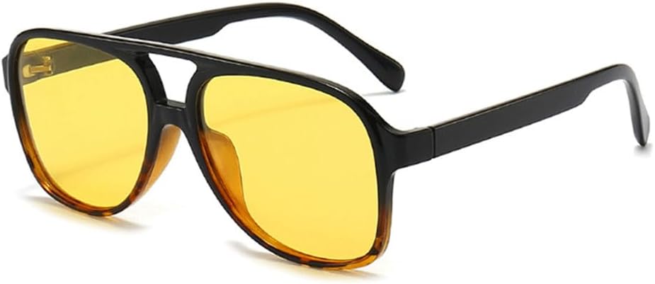 Новые солнцезащитные очки в стиле ретро 2025 года с поляризованными линзами, женские и мужские, винтажные линзы, черные и желтые, защита от ультрафиолета UV400 DSXLY, 5
Новые солнцезащитные очки в стиле ретро 2025 года с поляризованными линзами, женские и мужские, винтажные линзы, черные и желтые, защита от ультрафиолета UV400 DSXLY, 5