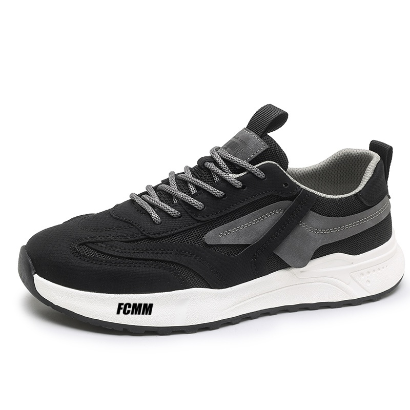 Нескользящие и дышащие низкие повседневные кроссовки для детей FCMM, черный/серый
Нескользящие и дышащие низкие повседневные кроссовки для детей FCMM, черный/серый