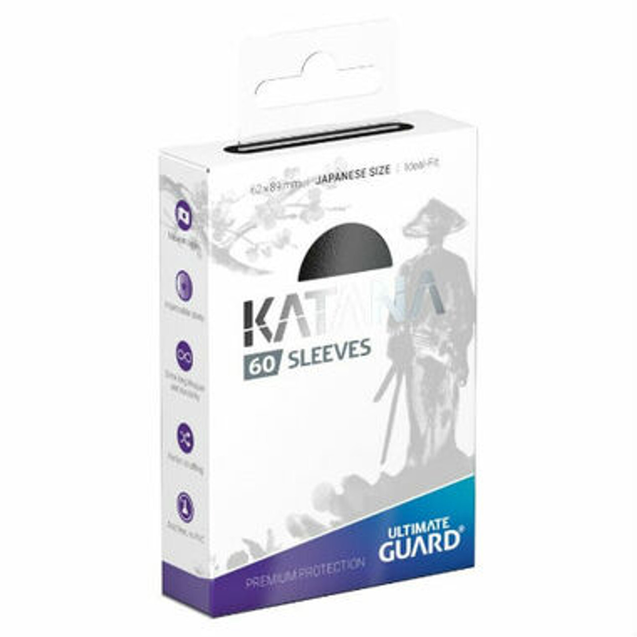 Аксессуары Ultimate Guard: Katana - Black Japanese Size Card Sleeves (60ct)
Аксессуары Ultimate Guard: Katana - Black Japanese Size Card Sleeves (60ct)