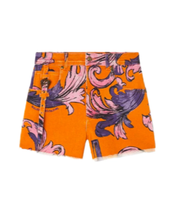 Джинсовые шорты в стиле барокко Versace Jeans Couture, мультиколор
Джинсовые шорты в стиле барокко Versace Jeans Couture, мультиколор