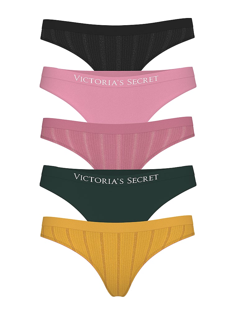 Упаковка из 5 бесшовных трусиков-стрингов Victoria'S Secret, 5 pack multi
Упаковка из 5 бесшовных трусиков-стрингов Victoria'S Secret, 5 pack multi