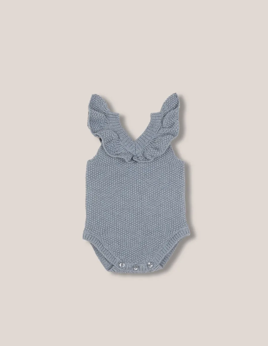 Детский комбинезон с оборкой Gocco, синий
Детский комбинезон с оборкой Gocco, синий