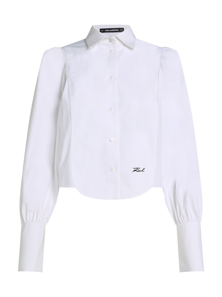 Рубашка Karl Lagerfeld Blouse, белый 
Рубашка Karl Lagerfeld Blouse, белый