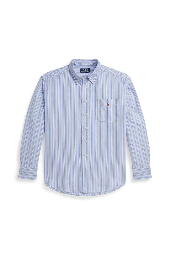 Детская хлопковая рубашка Polo Ralph Lauren, синий
Детская хлопковая рубашка Polo Ralph Lauren, синий