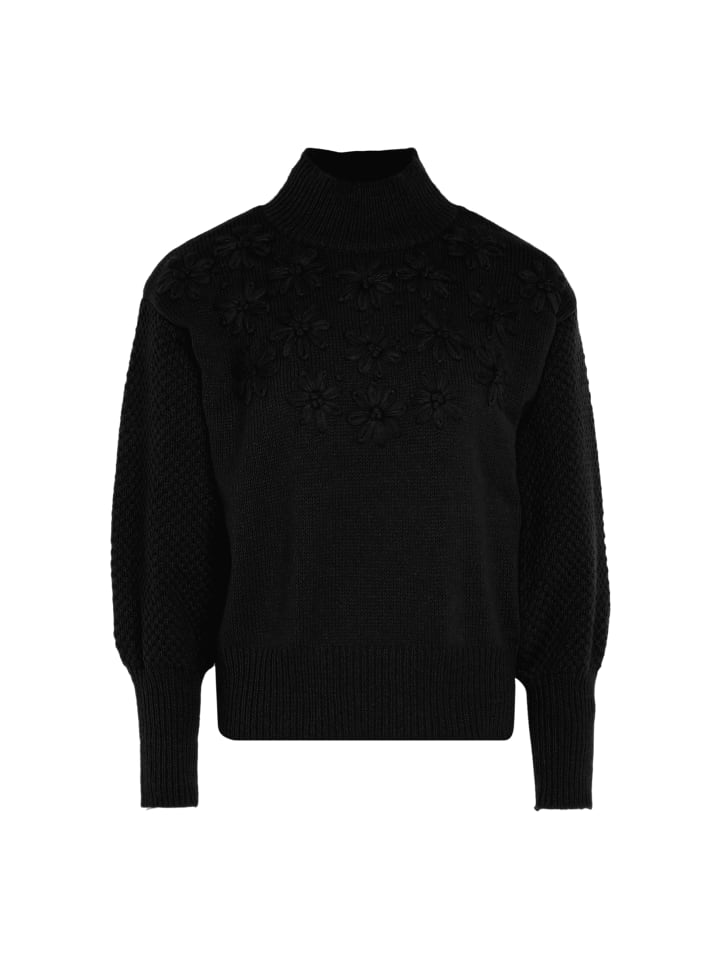 Женский свитер с цветочной вышивкой в ЧЕРНОМ цвете myMo
Женский свитер с цветочной вышивкой в ЧЕРНОМ цвете myMo