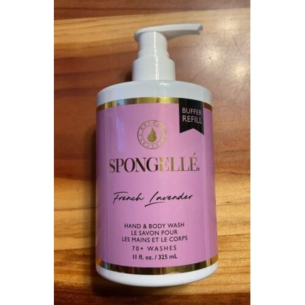 Spongelle French Lavender Гель для рук и душа, сменный флакон, 11 унций Spongellé
Spongelle French Lavender Гель для рук и душа, сменный флакон, 11 унций Spongellé