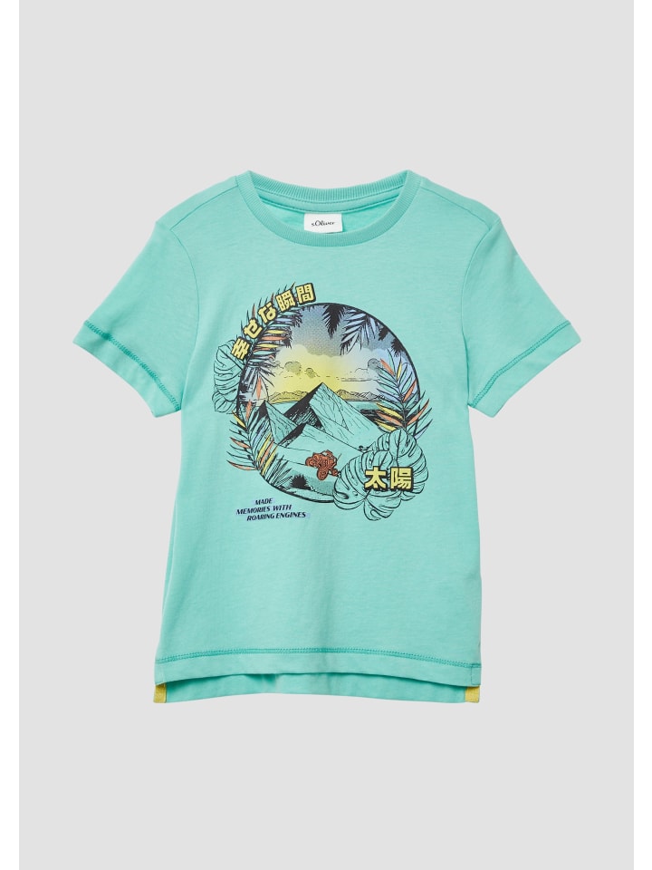 Футболка s.Oliver, бирюзовый
Футболка s.Oliver, бирюзовый