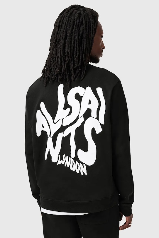 Хлопковая толстовка ORLANDO Allsaints, черный
Хлопковая толстовка ORLANDO Allsaints, черный