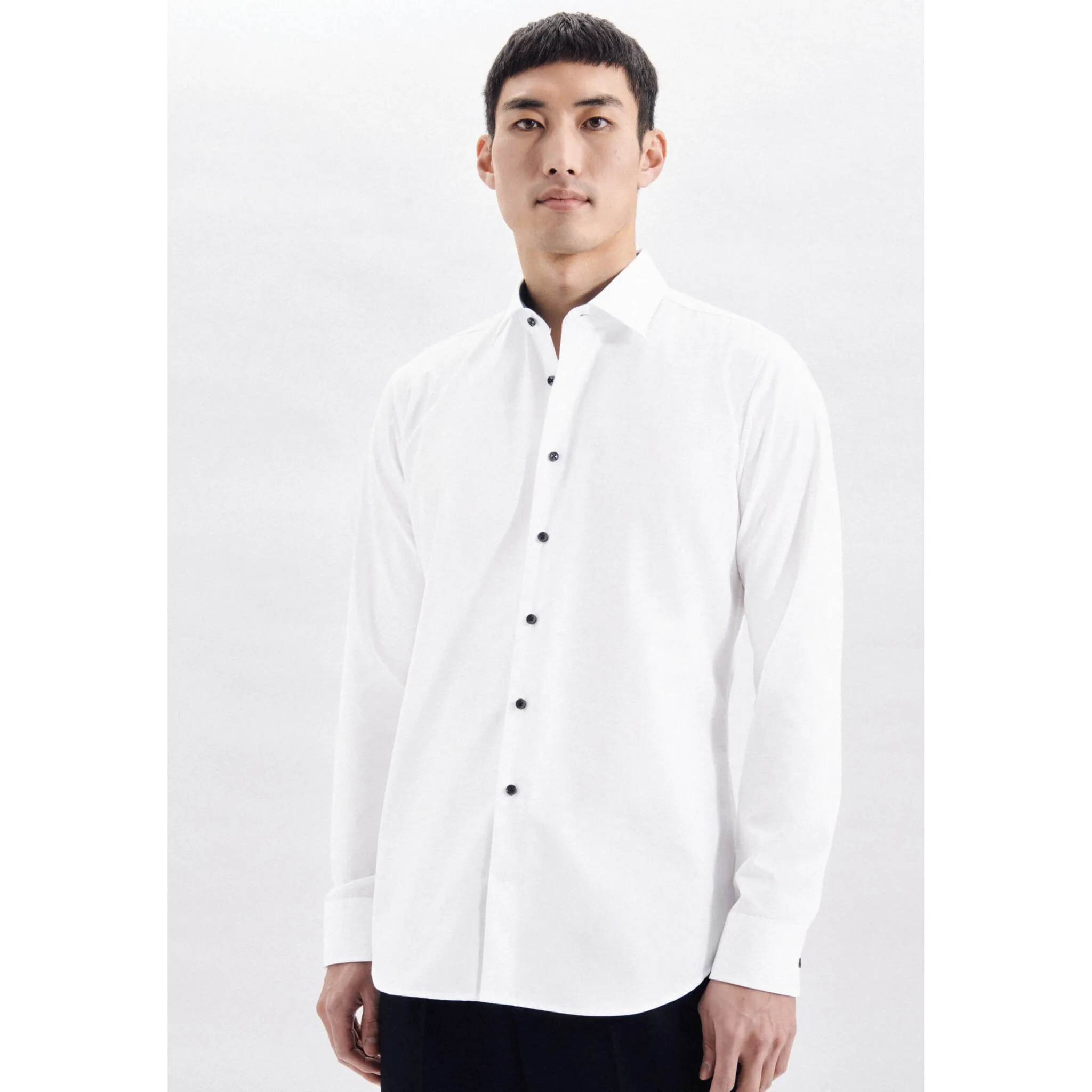 Seidensticker деловая рубашка "X-Slim", X-Slim с длинными рукавами, воротник Кент, однотонный, белый
Seidensticker деловая рубашка "X-Slim", X-Slim с длинными рукавами, воротник Кент, однотонный, белый