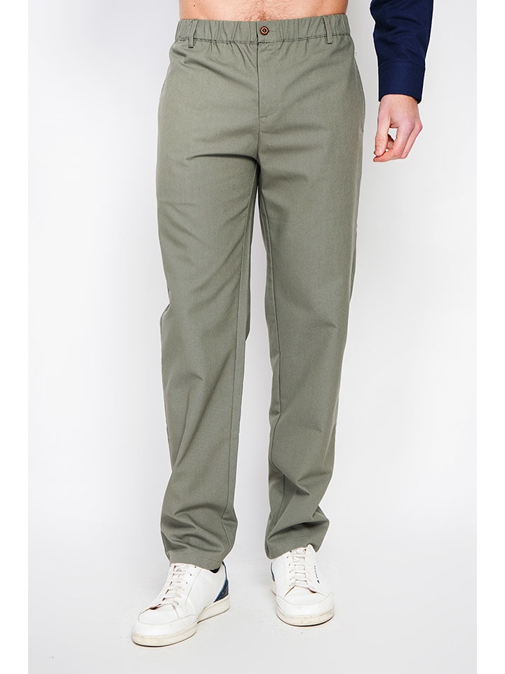 Тканевые брюки Secret du Lin, хаки
Тканевые брюки Secret du Lin, хаки