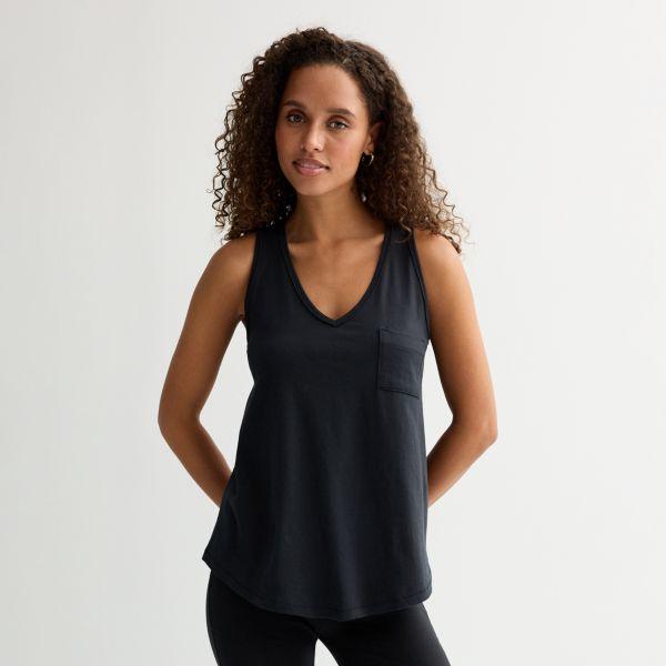 Детская свободная майка с v-образным вырезом и карманом So, черный
Детская свободная майка с v-образным вырезом и карманом So, черный