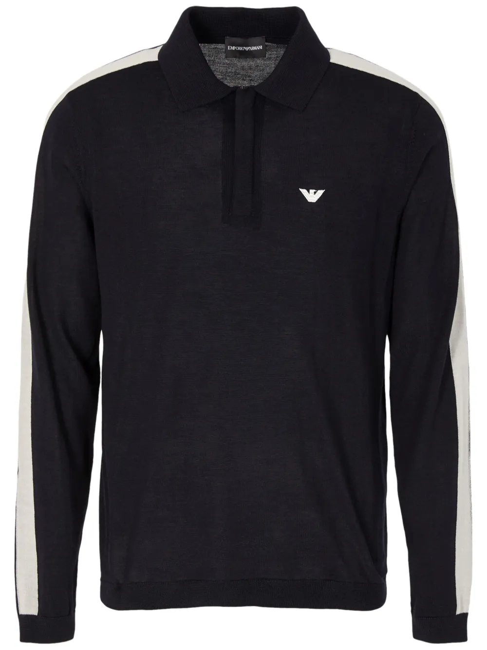Джемпер из вирджинской шерсти с вышитым логотипом EMPORIO ARMANI, черный
Джемпер из вирджинской шерсти с вышитым логотипом EMPORIO ARMANI, черный