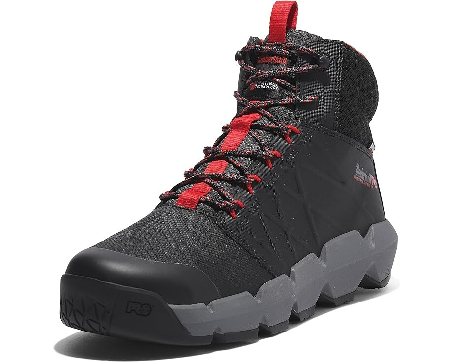 Ботинки мужские Timberland PRO Morphix водонепроницаемые, черный/красный
Ботинки мужские Timberland PRO Morphix водонепроницаемые, черный/красный