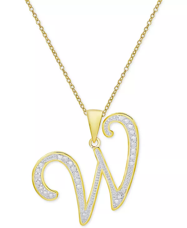 Ожерелье с кулоном-инициалом в форме бриллианта, 18 дюймов, из серебра, золота и розового золота Macy'S, w/gold
Ожерелье с кулоном-инициалом в форме бриллианта, 18 дюймов, из серебра, золота и розового золота Macy'S, w/gold