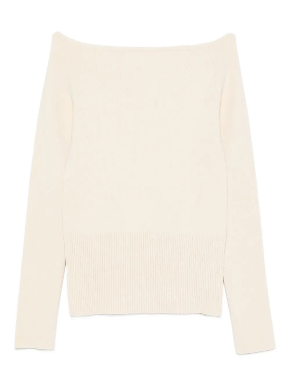 Свитер с вырезом лодочка Patrizia Pepe, нейтральный
Свитер с вырезом лодочка Patrizia Pepe, нейтральный