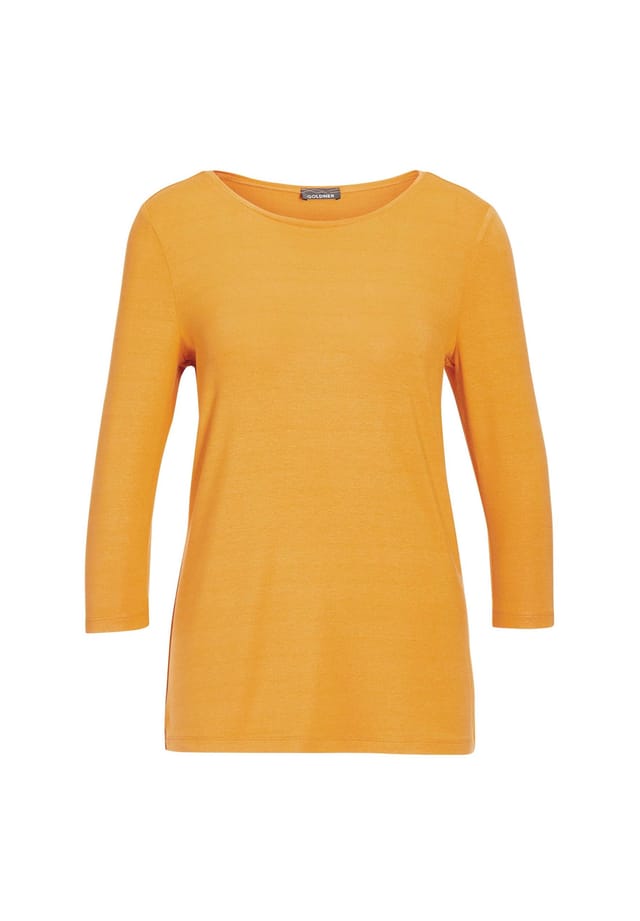 Короткий размер: удобная рубашка из вискозы с эластаном Goldner, желтый
Короткий размер: удобная рубашка из вискозы с эластаном Goldner, желтый