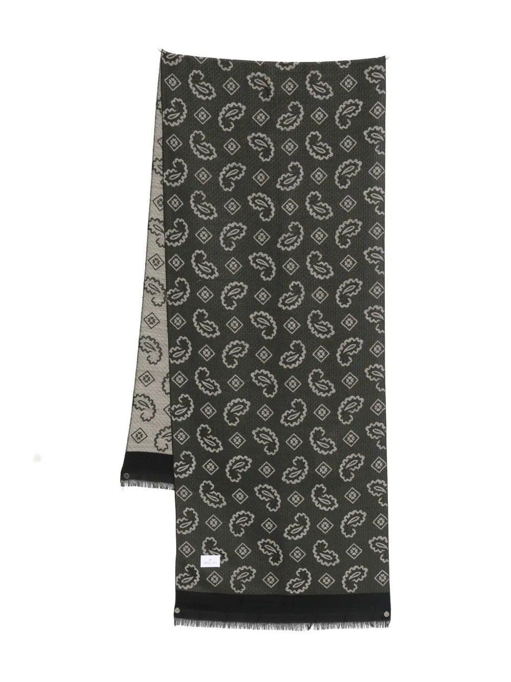 Шарф с жаккардовым узором "пейсли" Manuel Ritz, зеленый
Шарф с жаккардовым узором "пейсли" Manuel Ritz, зеленый