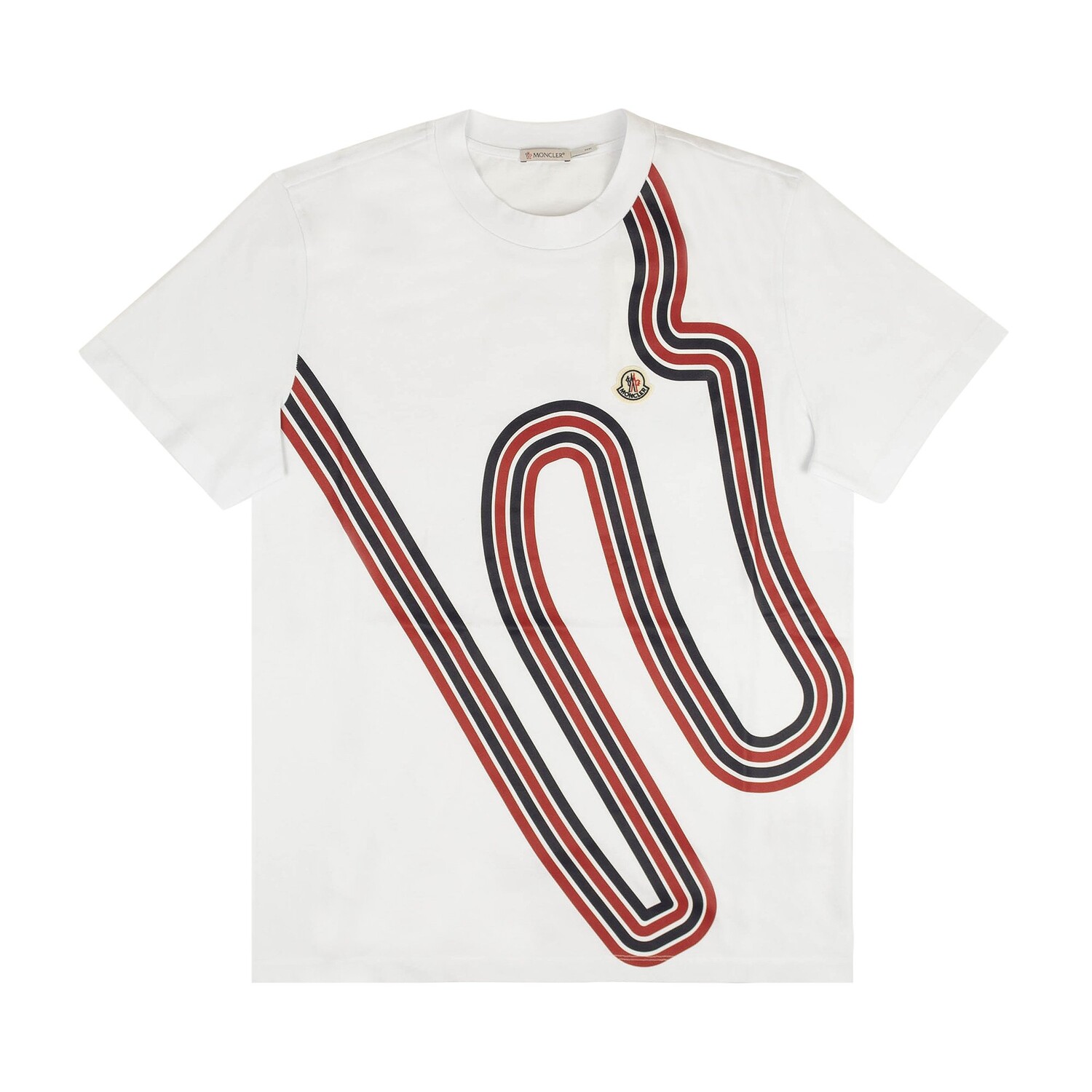 Moncler Футболка с короткими рукавами и принтом Белый/Красный
Moncler Футболка с короткими рукавами и принтом Белый/Красный