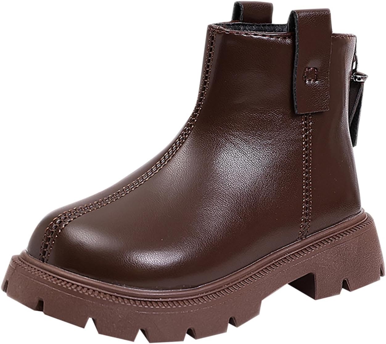 Ботинки для девочек военные универсальные короткие ботильоны на щиколотку с молнией сзади модные детские ботинки из искусственной кожи для прогулок Generic, Brown
Ботинки для девочек военные универсальные короткие ботильоны на щиколотку с молнией сзади модные детские ботинки из искусственной кожи для прогулок Generic, Brown