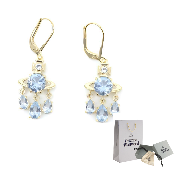 Vivienne Westwood Серьги-гвоздики Dreamcatcher Saturn для женщин золотые/синие
Vivienne Westwood Серьги-гвоздики Dreamcatcher Saturn для женщин золотые/синие