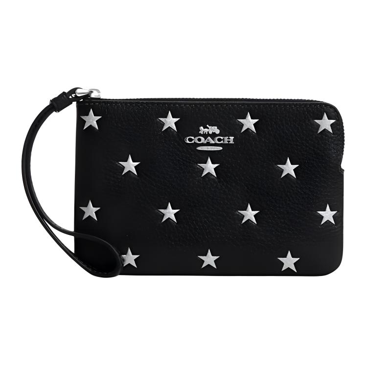 Кожаная клатч из коровьей кожи небольшого размера унисекс черный COACH
Кожаная клатч из коровьей кожи небольшого размера унисекс черный COACH