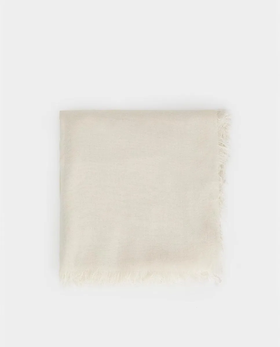 Однотонный шарф с прострочкой Parfois, бежевый 
Однотонный шарф с прострочкой Parfois, бежевый