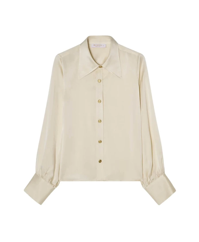 Шелковая блузка Анита Busnel, бежевый
Шелковая блузка Анита Busnel, бежевый