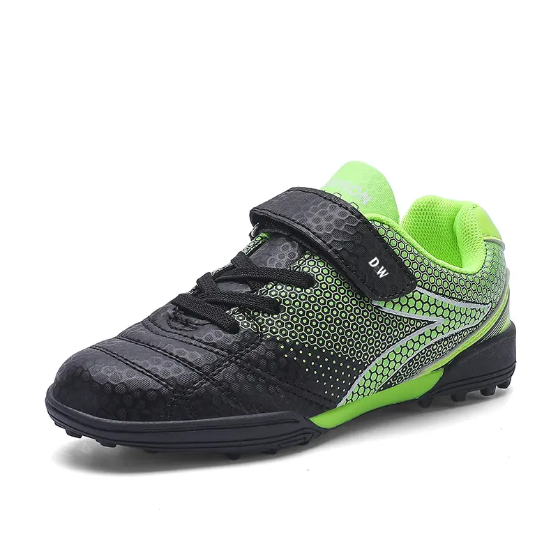 Футбольные бутсы детские, с противоскользящей подошвой, амортизацией и износостойкостью D&W, черный/зеленый
Футбольные бутсы детские, с противоскользящей подошвой, амортизацией и износостойкостью D&W, черный/зеленый