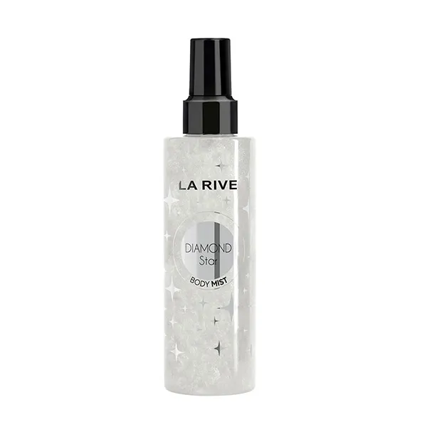 Спрей для тела с мерцанием Diamond Star La Rive, 200 ml
Спрей для тела с мерцанием Diamond Star La Rive, 200 ml