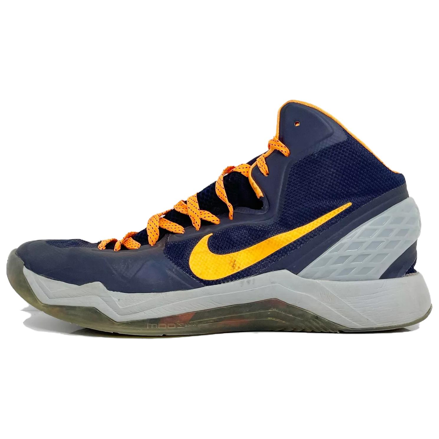 Nike Баскетбольные кроссовки среднего размера с противоскользящей подошвой, синие, мужские
Nike Баскетбольные кроссовки среднего размера с противоскользящей подошвой, синие, мужские