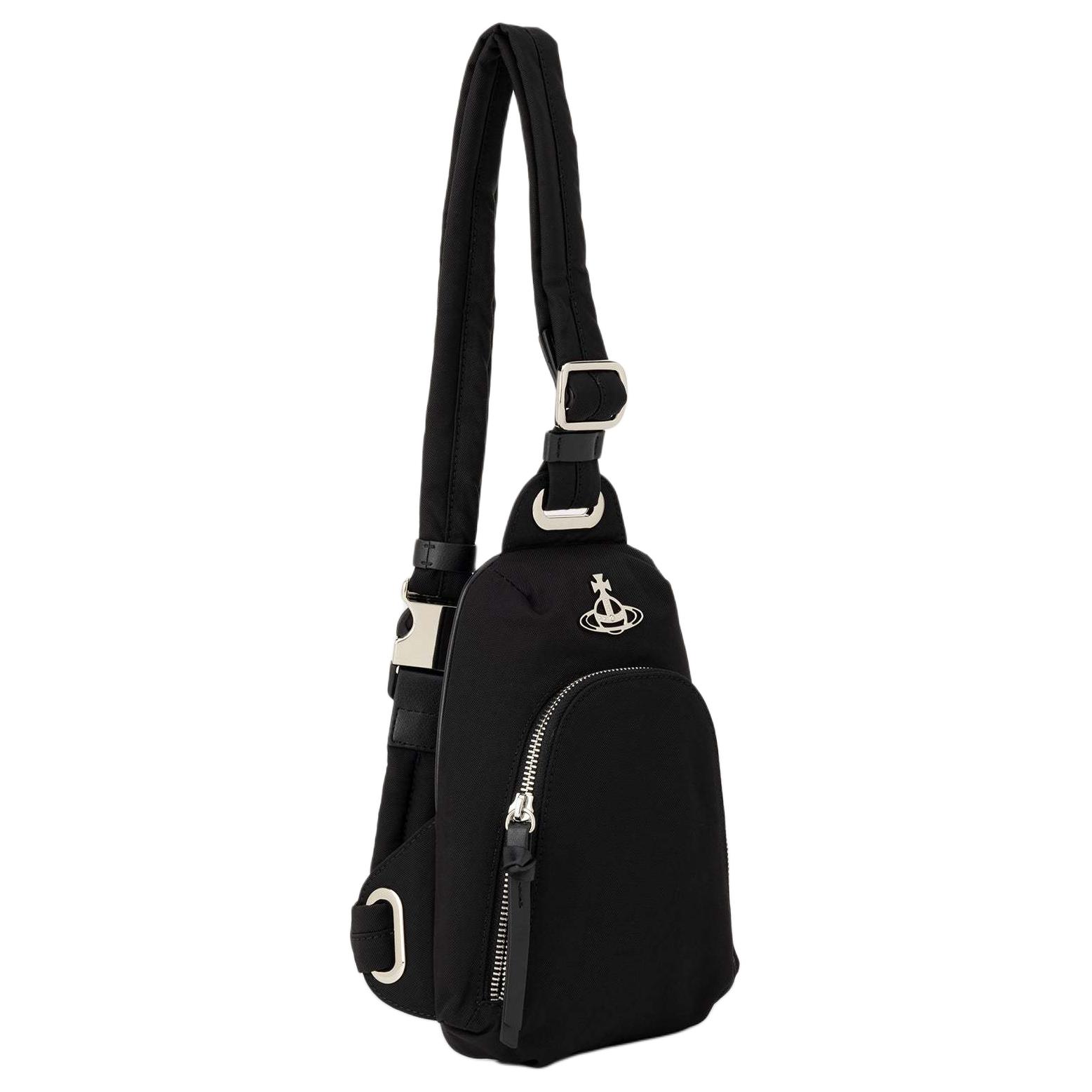 Vivienne Westwood Сумка-слинг из ткани Unisex Black
Vivienne Westwood Сумка-слинг из ткани Unisex Black