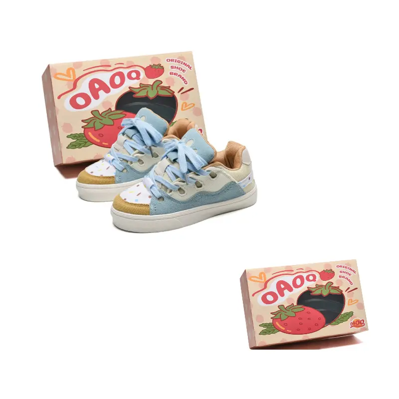 OAOQ Износостойкие и легкие низкие скейтерские кроссовки унисекс бело-желто-синие, цвет Blue
OAOQ Износостойкие и легкие низкие скейтерские кроссовки унисекс бело-желто-синие, цвет Blue