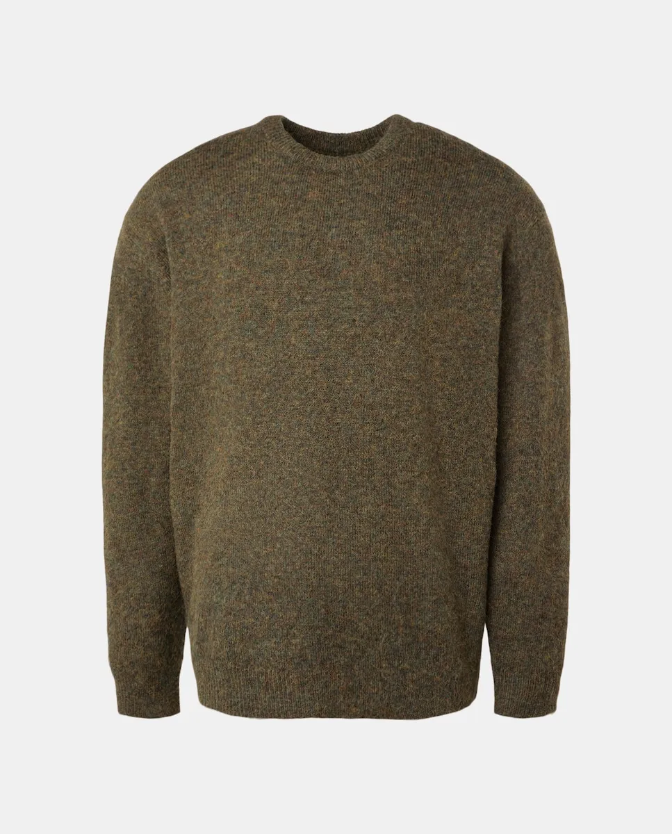 Мужской джемпер с круглым вырезом из альпаки Green Coast, зеленый
Мужской джемпер с круглым вырезом из альпаки Green Coast, зеленый