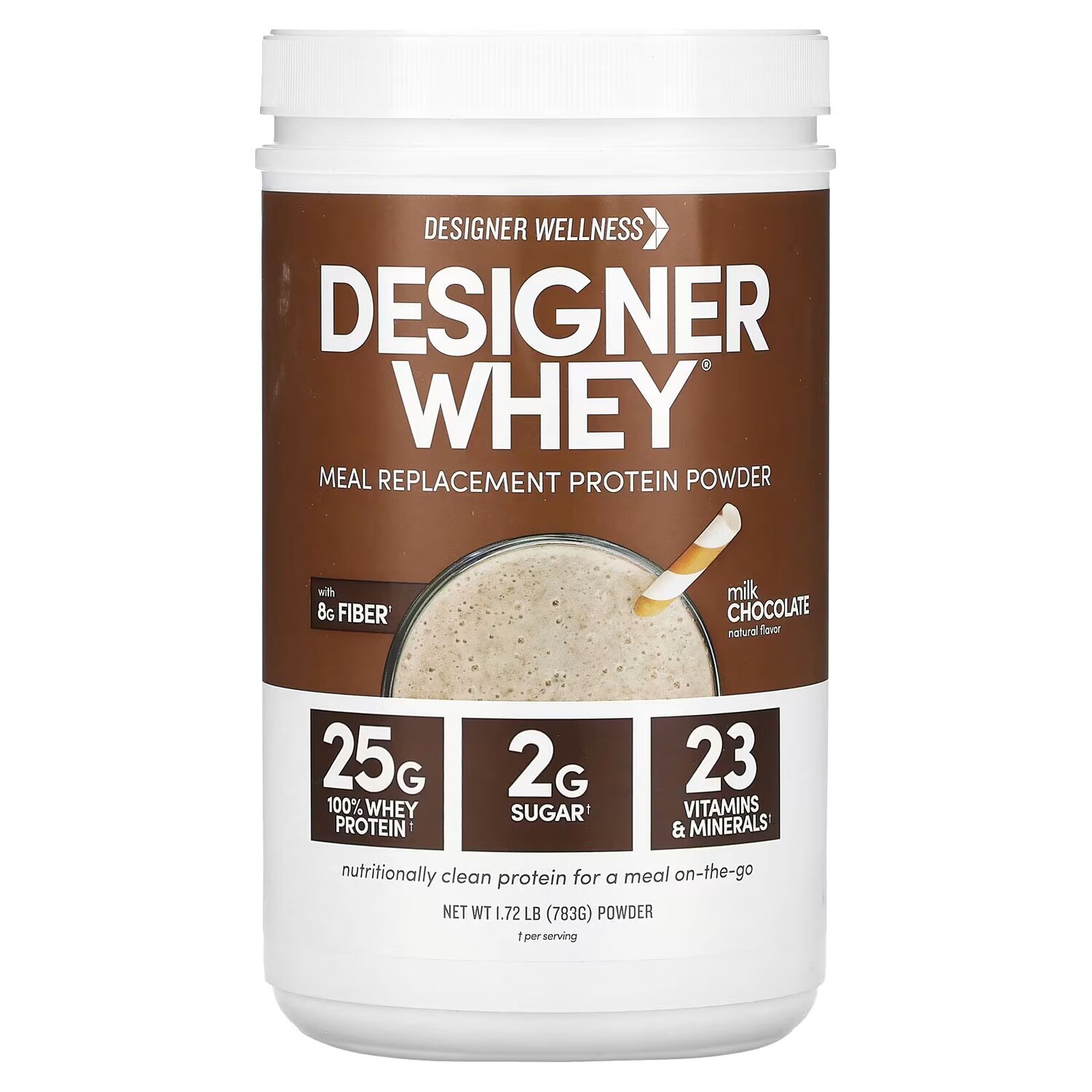 Designer Whey, Протеиновый порошок-заменитель пищи, молочный шоколад, 783 г (1,72 фунта) Designer Wellness
Designer Whey, Протеиновый порошок-заменитель пищи, молочный шоколад, 783 г (1,72 фунта) Designer Wellness