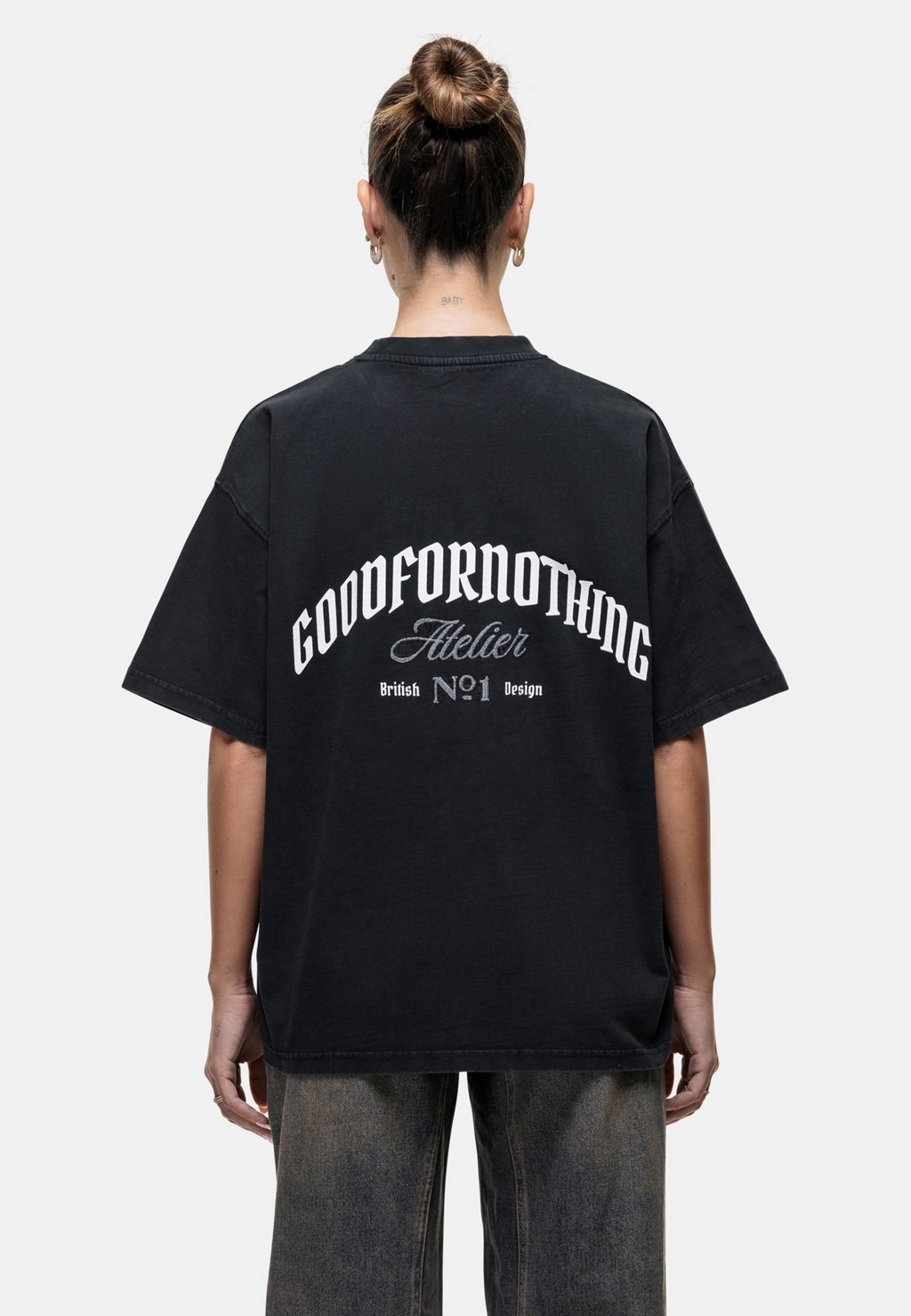 Футболка с принтом GDP Good For Nothing, черный
Футболка с принтом GDP Good For Nothing, черный