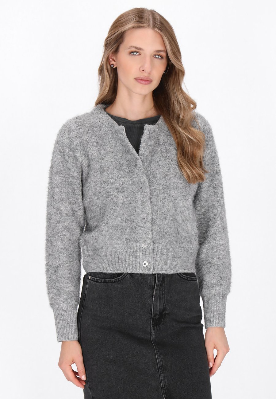 Кардиган DreiMaster Cardigan, Grey Melange/Grey
Кардиган DreiMaster Cardigan, Grey Melange/Grey