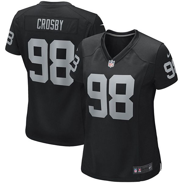 Женская футболка Maxx Crosby Las Vegas Raiders Nike
Женская футболка Maxx Crosby Las Vegas Raiders Nike