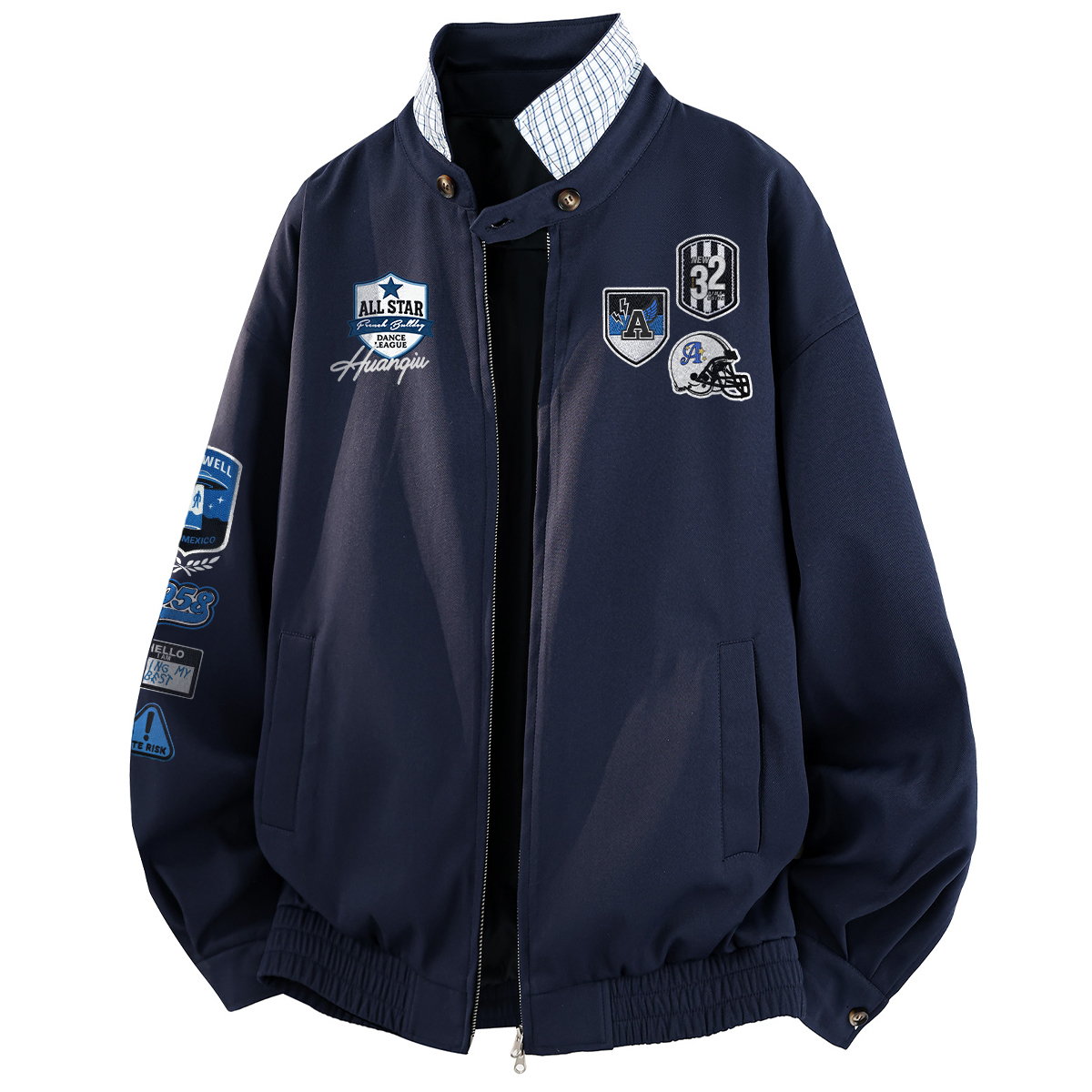 Куртка Unisex Lapel Thickened HUANQIU, темно-синий
Куртка Unisex Lapel Thickened HUANQIU, темно-синий