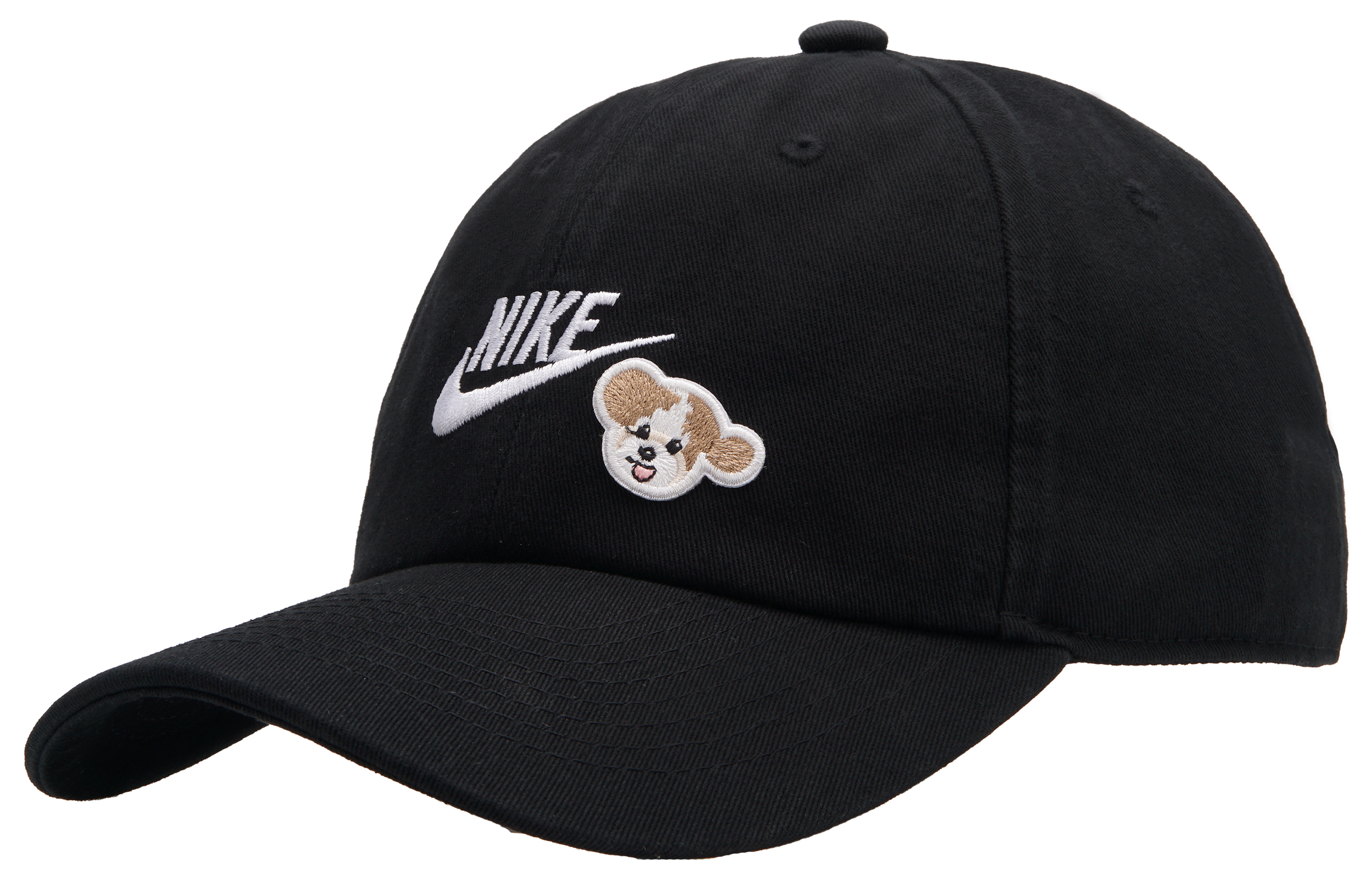 Nike Хлопковая бейсболка унисекс черная
Nike Хлопковая бейсболка унисекс черная