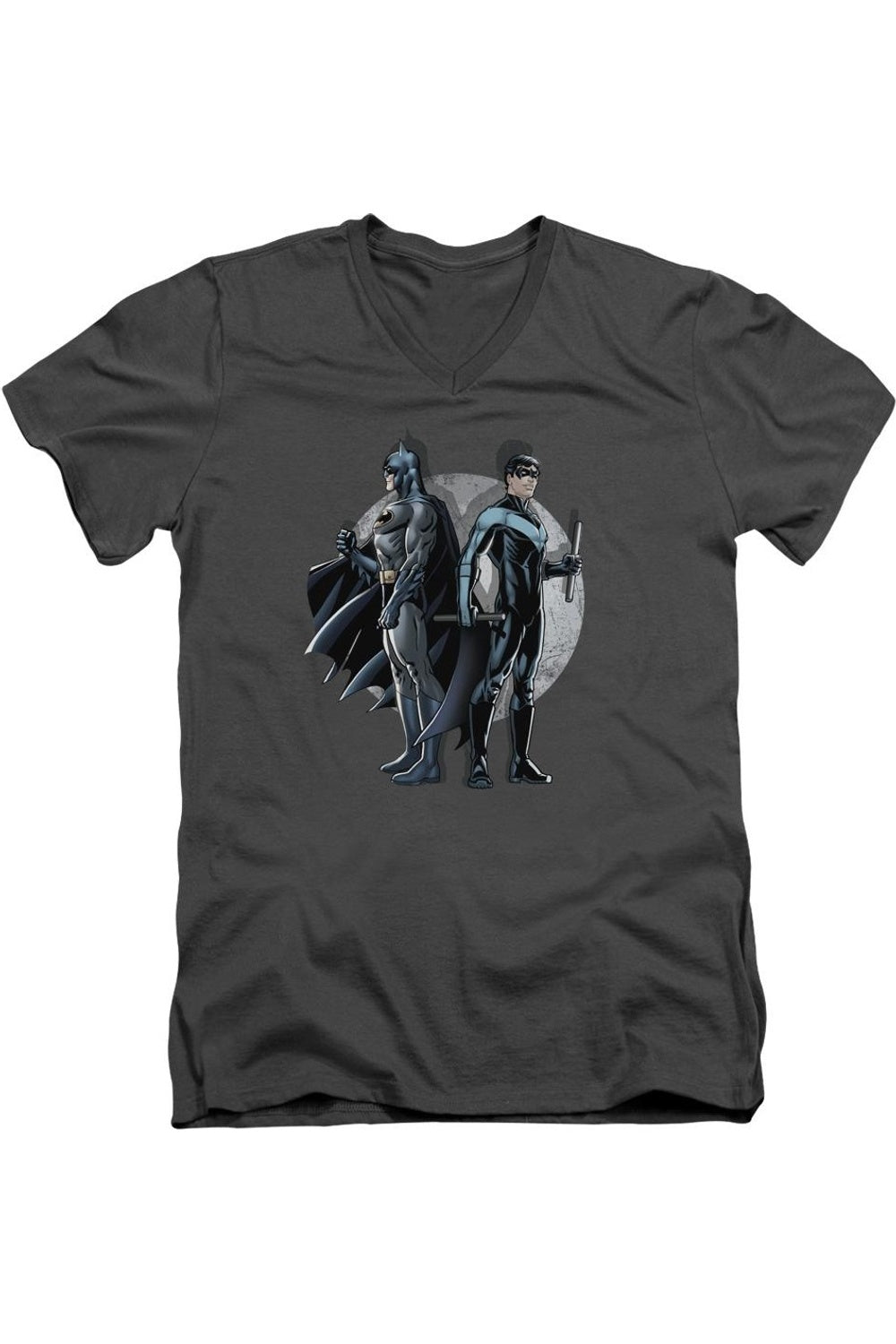 Футболка с коротким рукавом и V-образным вырезом для взрослых Batman Spotlight Gildan, цвет charcoal
Футболка с коротким рукавом и V-образным вырезом для взрослых Batman Spotlight Gildan, цвет charcoal