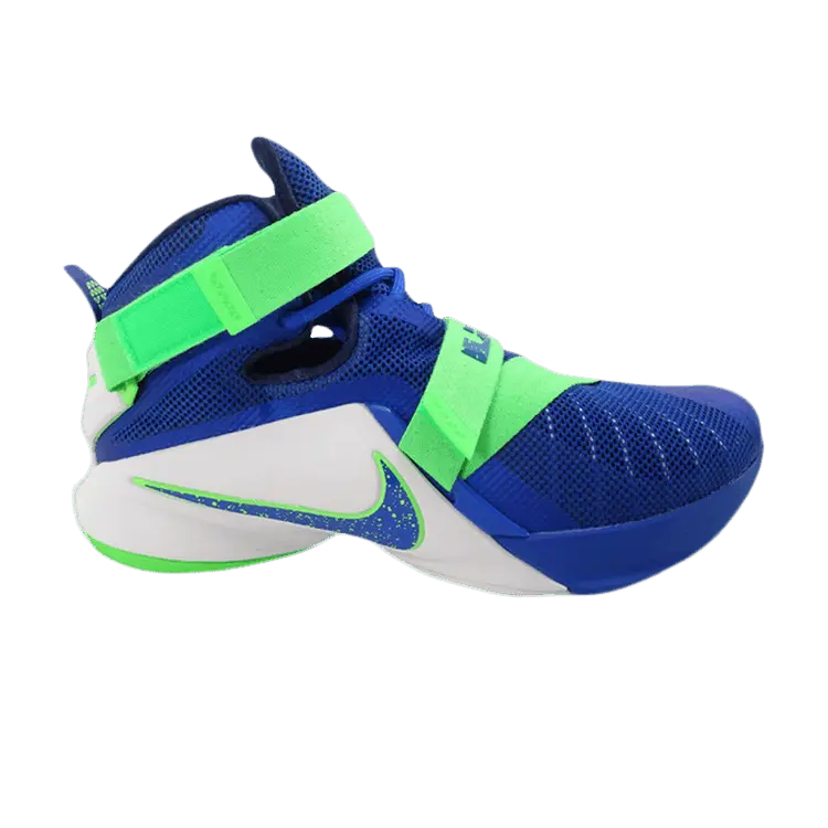 Кроссовки LeBron Soldier 9 EP 'Sprite', синий
Кроссовки LeBron Soldier 9 EP 'Sprite', синий