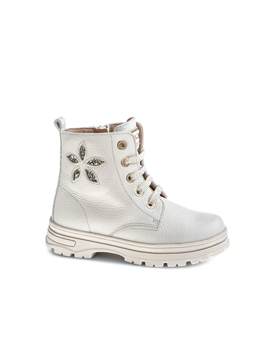 Детские ботинки из кожи с молнией Pablosky, белый
Детские ботинки из кожи с молнией Pablosky, белый