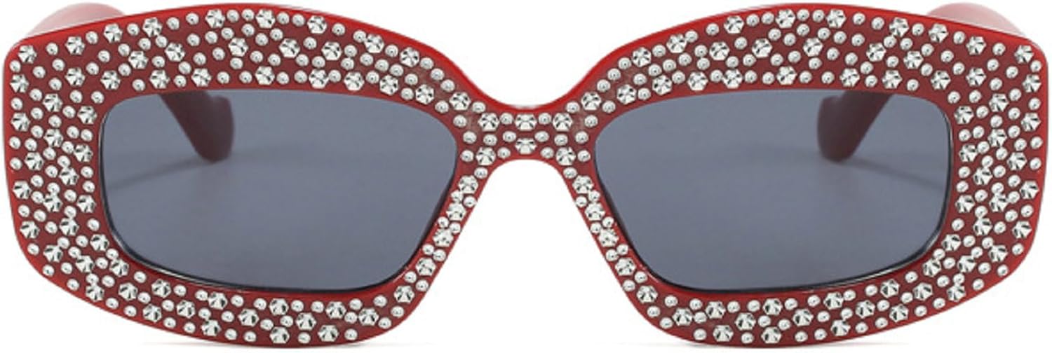 Блестящие квадратные солнцезащитные очки с бриллиантами для женщин, солнцезащитные очки со стразами, модные солнцезащитные очки с кристаллами, аксессуар для костюмированной вечеринки mincl, Red
Блестящие квадратные солнцезащитные очки с бриллиантами для женщин, солнцезащитные очки со стразами, модные солнцезащитные очки с кристаллами, аксессуар для костюмированной вечеринки mincl, Red