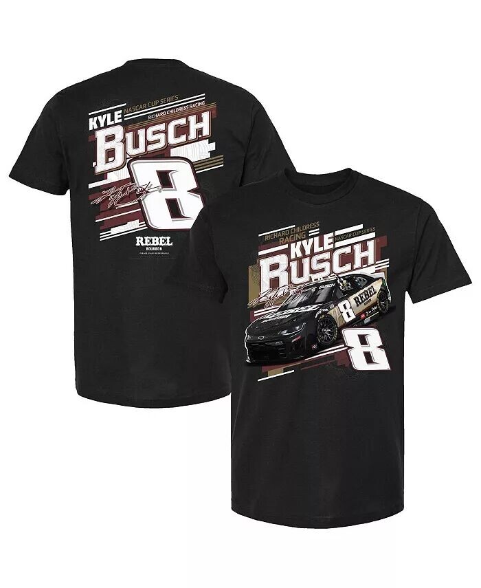 Мужская черная футболка Kyle Busch Rebel Bourbon Draft Richard Childress Racing Team Collection, черный
Мужская черная футболка Kyle Busch Rebel Bourbon Draft Richard Childress Racing Team Collection, черный